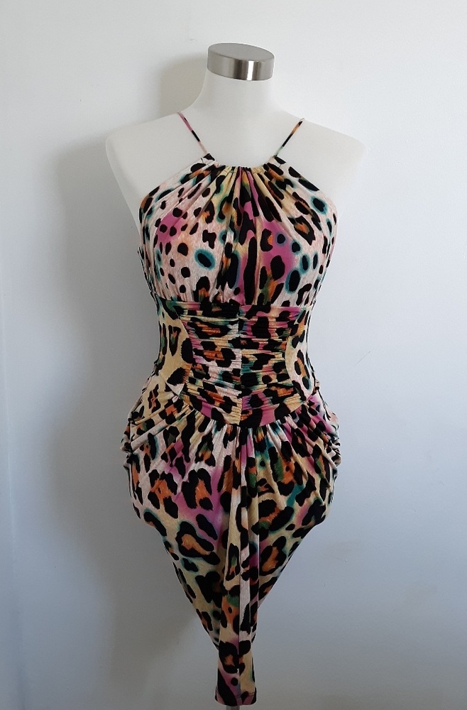 Leopard print dress